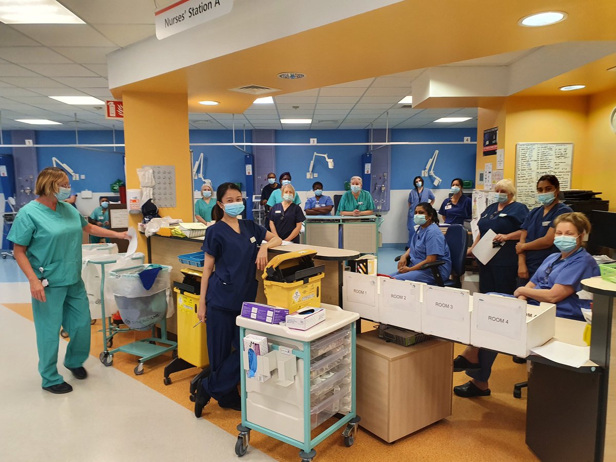 And so it begins, #GutFeeling at #DDC for the #PerfectOptimalWeek of Endoscopy with the 8am socially distanced huddle to check patients workforce &amp; equipment. Issues identified
Referring clinicians please
✅ use Trust guidelines for anti-coag
✅ use Pre assessment clinics