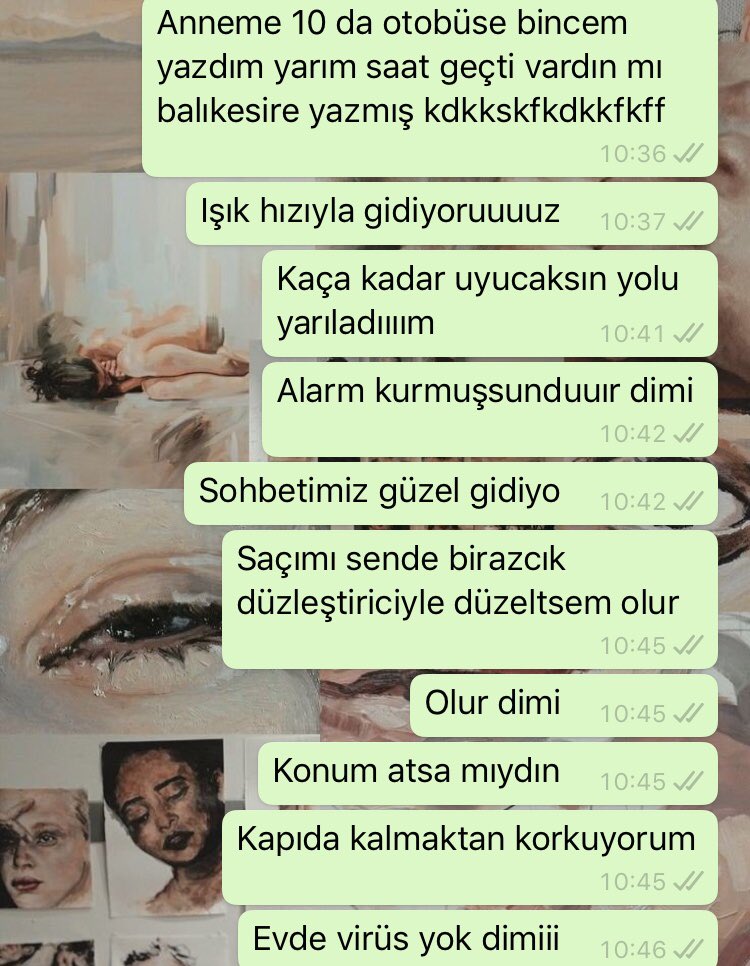 Balıkesir’e geliyorum diye heyecan yapmış anında cevap veriyor @10ceng