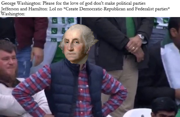 Someone else has also started doing a meme out of every President of the United States, so here are Washington, Adams, Jefferson, and Madison  https://www.reddit.com/user/99-bottlesofbeer/posts/