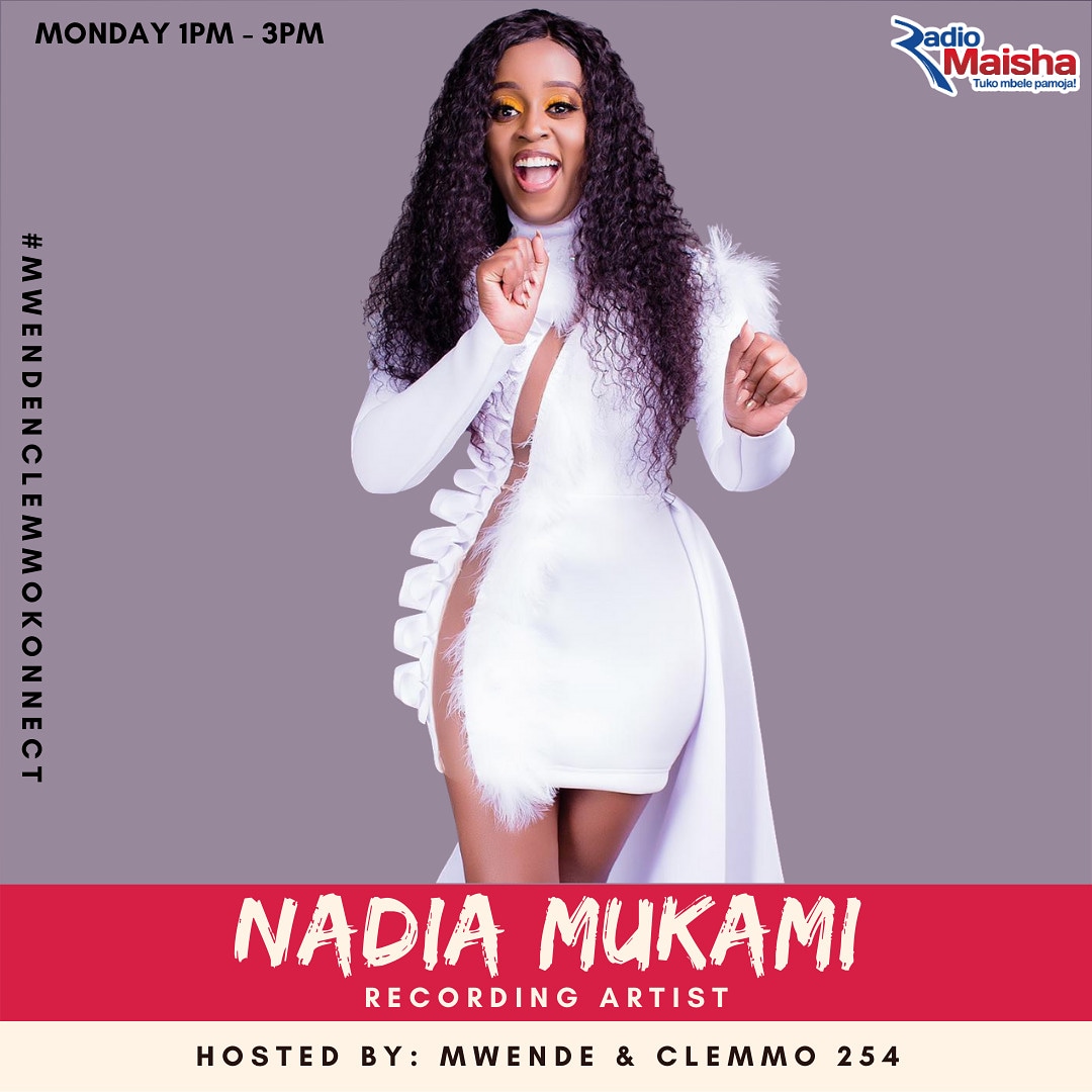 Ka Nadia @nadia_mukami Katambe 12-3pm on Konnect @radiomaisha and @ktnbtv #MwendeNClemmoKonnect #QueenOftheAirwaves