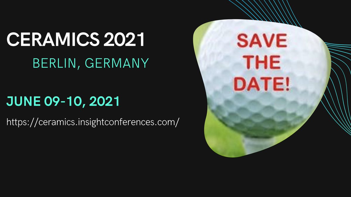 7th International Conference and Expo on #Ceramics and #CompositeMaterials invites all #researchers #professors #scientists during June 09-10, 2021 at Berlin, Germany
More info: ceramics.insightconferences.com
<a href="/3DAdept/">3D Adept Media</a>
@NeuroSarcastic
<a href="/mrzfaizaan/">Mirza Faizaan</a>