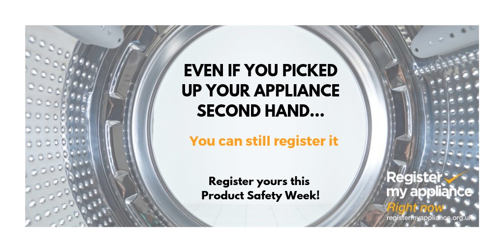 CDDFRS's tweet photo. We're supporting Product Safety Week 👍 Did you know you can register appliances that are up to 12 years old 😲 Stay up to date with recalls and safety repairs by registering your household appliance now 👉
https://t.co/gtC4InhPkE #RegisterMyApplaince #ProductSafetyWeek https://t.co/PrZ6cY47lt