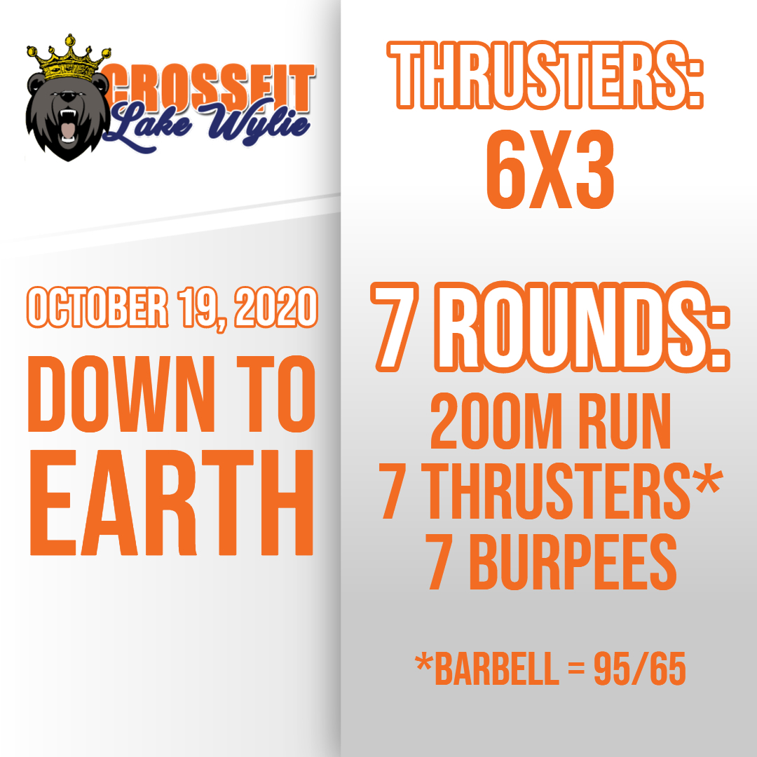CrossFitLKW's tweet photo. Today's two-part training will focus on cycling reps of Thrusters. #workout #exercise #getstronger #loseweight #crossfit #thrusters #getfit #lkwfit #lakewyliefitness #crossfitlakewylie #lakewyliesc https://t.co/nLzpQtdKcv