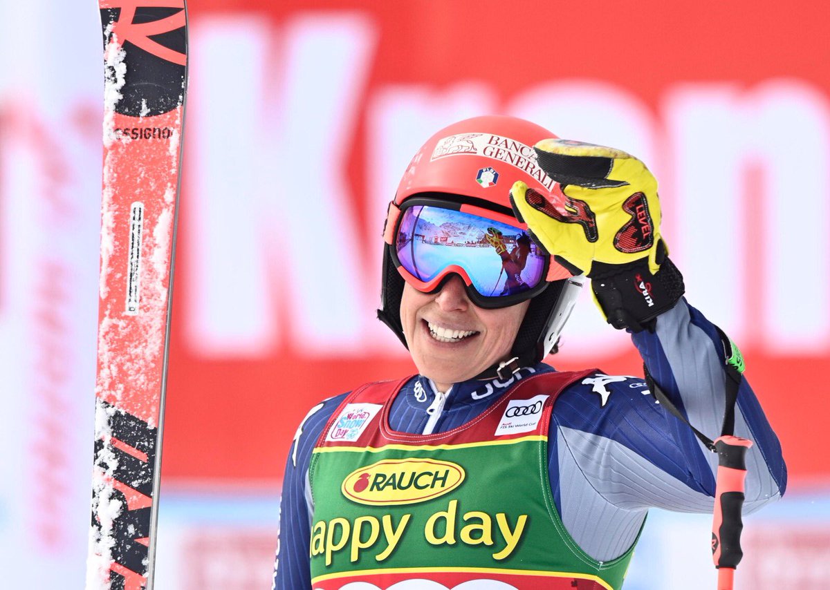 4️⃣0️⃣ podi in Coppa del Mondo.

<a href="/FedeBrignone/">Federica Brignone</a> | #ItaliaTeam