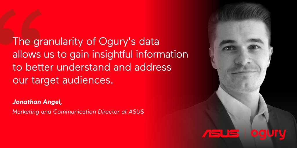 Leveraging our long-term relationship and multiple activations, Ogury provides unique campaign reports that enable <a href="/ASUS/">ASUS</a> to inform its future campaign strategy. Want to learn more? Get in touch at hello@ogury.co

#mobileadvertising #marketingperformance #clientquote