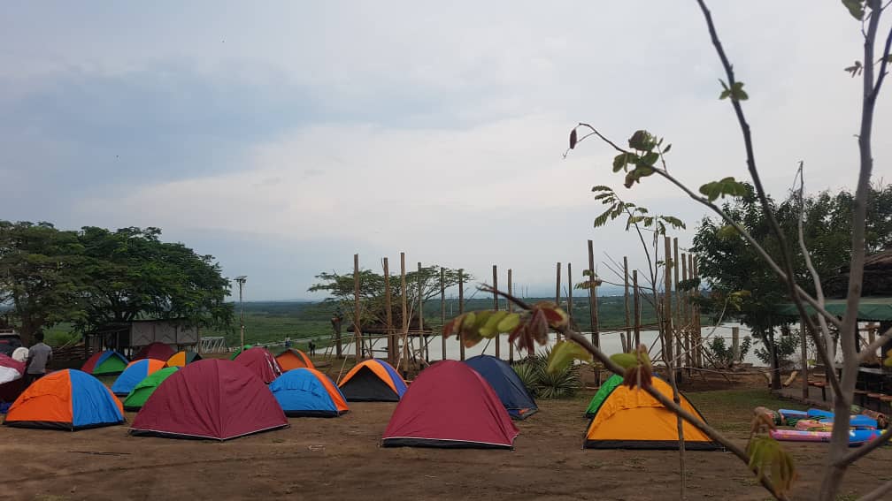 We have enough camping 🏕️ space with a clear view of #kazingaChannel! Come stay with us for the best memorable moments!