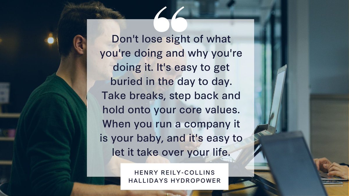 Bruntwood SciTech (@bw_scitech) on Twitter photo What's your best advice for startups navigating through these challenging times (...and especially on a Monday morning)? ☕️
Our Manchester Science Park customer, <a href="/HallidaysHydro/">Hallidays Hydropower</a> said: ⬇️⬇️⬇️ What's your best advice for startups navigating through these challenging times (...and especially on a Monday morning)? ☕️
Our Manchester Science Park customer, <a href="/HallidaysHydro/">Hallidays Hydropower</a> said: ⬇️⬇️⬇️