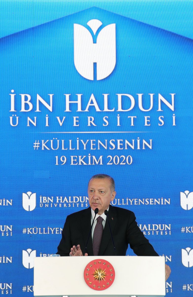 Cumhurbaşkanı Erdoğan, İbn Haldun Üniversitesi Külliyesi Açılış Töreni’ne katıldı tccb.gov.tr/haberler/410/1…