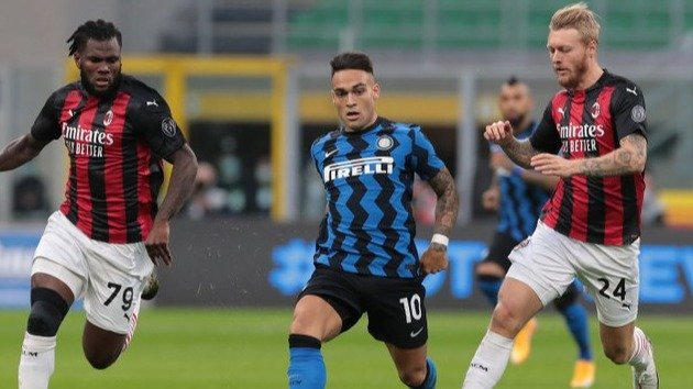 Lukaku's performance was a positive. Had Romagnoli on skates a few times (as usual), hustled and fought all match, but not quite clinical enough.Lautaro's 1st half was good, had the better of Kjaer on a few occasions but disappeared in the 2nd half...