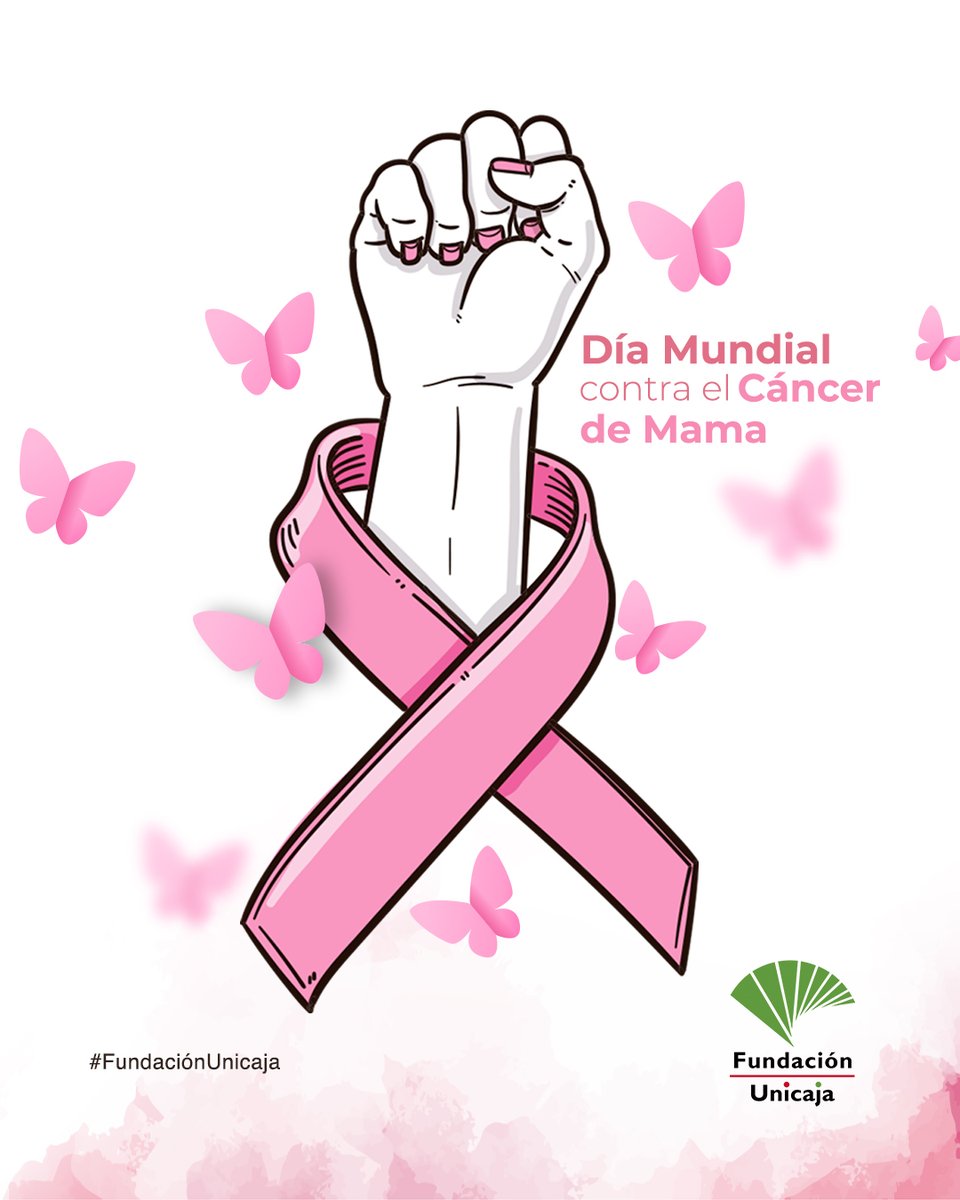 FundUnicaja's tweet photo. Desde @FundUnicaja nos sumamos a la conmemoración del #DíaMundialContraelCancerdeMama. Actualmente estamos apoyando dos proyectos programados por @_ibima para mejorar el conocimiento científico sobre este tipo de cáncer y su tratamiento. #SacaPecho https://t.co/bcKnKrE25R