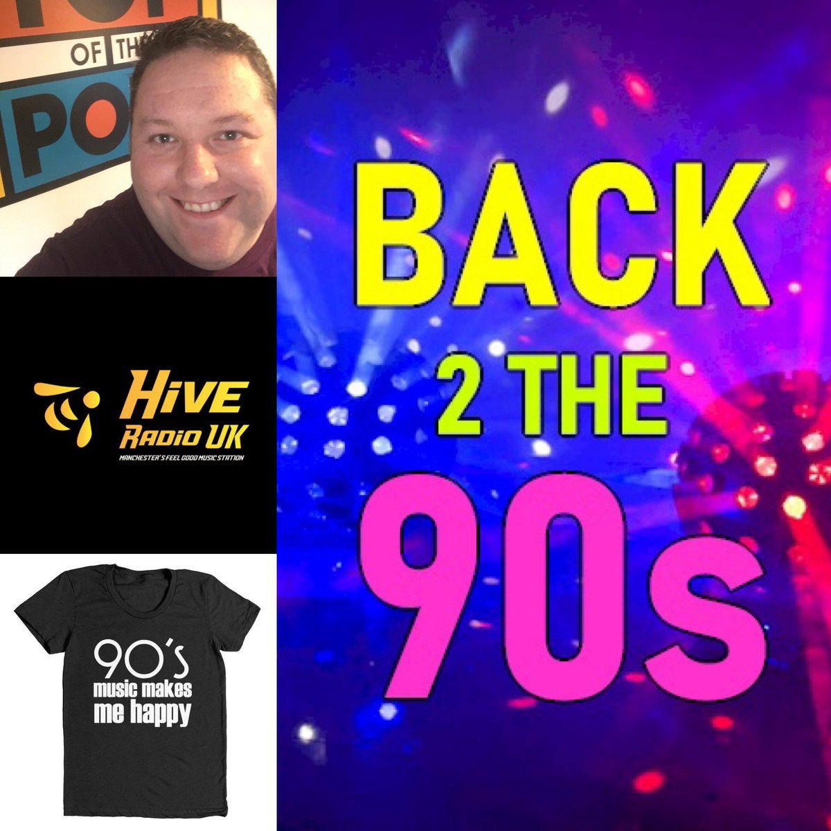 hiveradiouk's tweet photo. 6pm Today - Back 2 The 90s. Join @AcerBen for 2 hours of pop classics and dance anthems from the 1990s. This week hits from the Backstreet Boys, Vanessa Williams, Del Amitri, Whitney Houston, Take That, Underworld & more.
#back2the90s #90smusic #90shits #manchester #hiveradiouk https://t.co/IB2nF2y24A