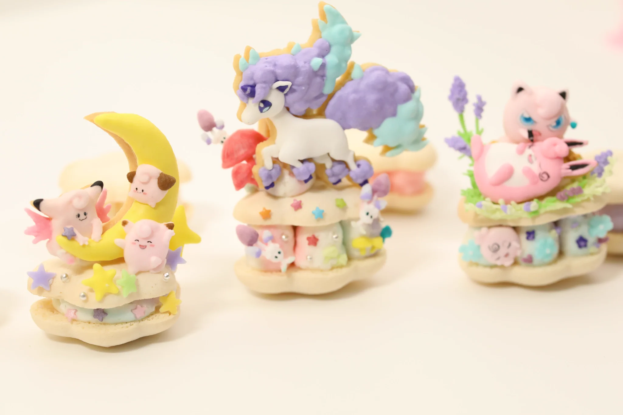 かわいいマカロンがいっぱい。見ているだけで幸せになるマカロンたち。