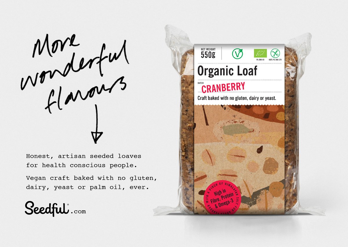 #seedful #glutenfree #freefrom #wheatfree