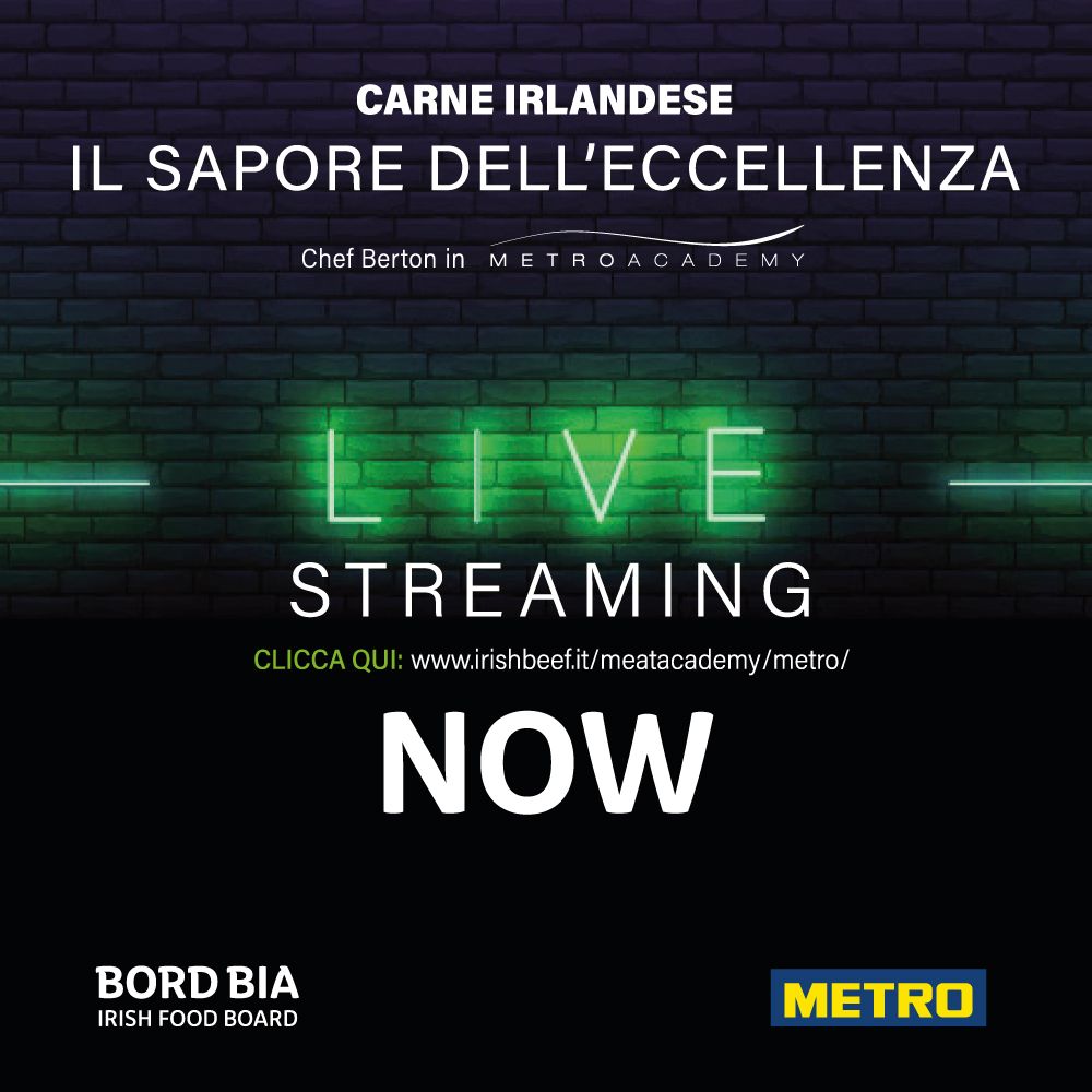 MEAT ACADEMY 2020 è LIVE! Seguici ora via Streaming all'indirizzo irishbeef.it/meatacademy/me…
