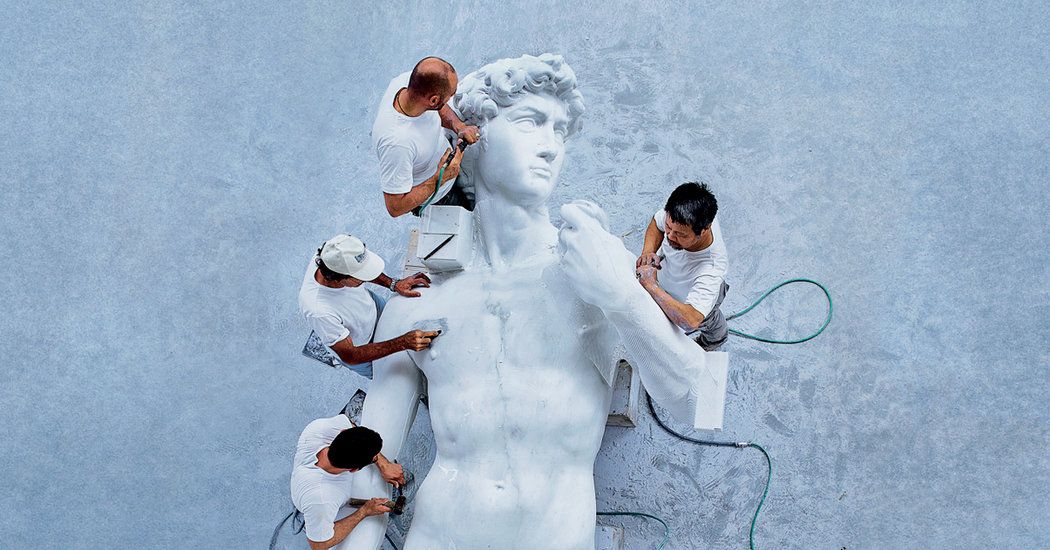 AHAcourses's tweet image. Things we loved listening to this weekend. The @NewYorktimes_ON discusses David's weak ankles, challenging the common belief that 'all art his safe'. Have a listen via the link!  buff.ly/3o4O28I