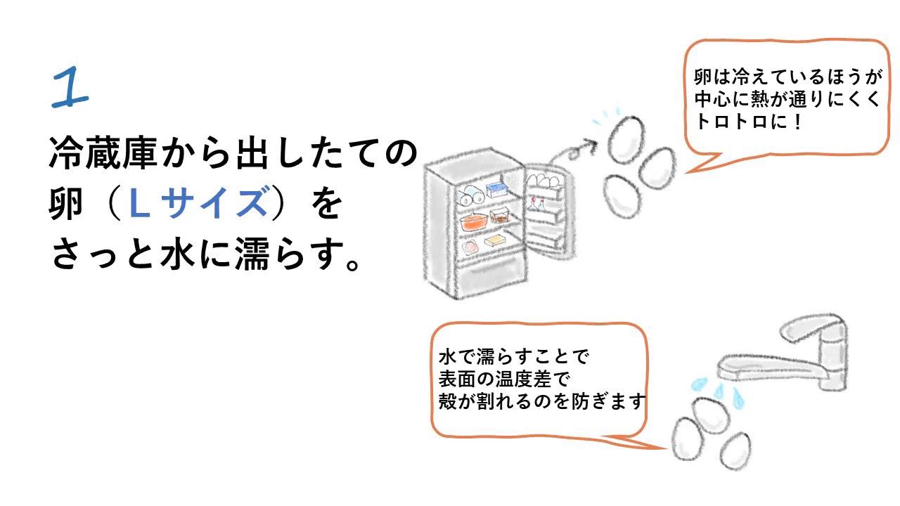 とろとろの黄身が美味しそう！白だしに漬けて作る、白い味玉の作り方！
