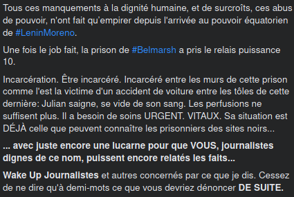 FrancaisUnity4's tweet photo. Via "Toute La France Avec Assange" #TLFAA sur FB: https://t.co/PJvO49sTnl
