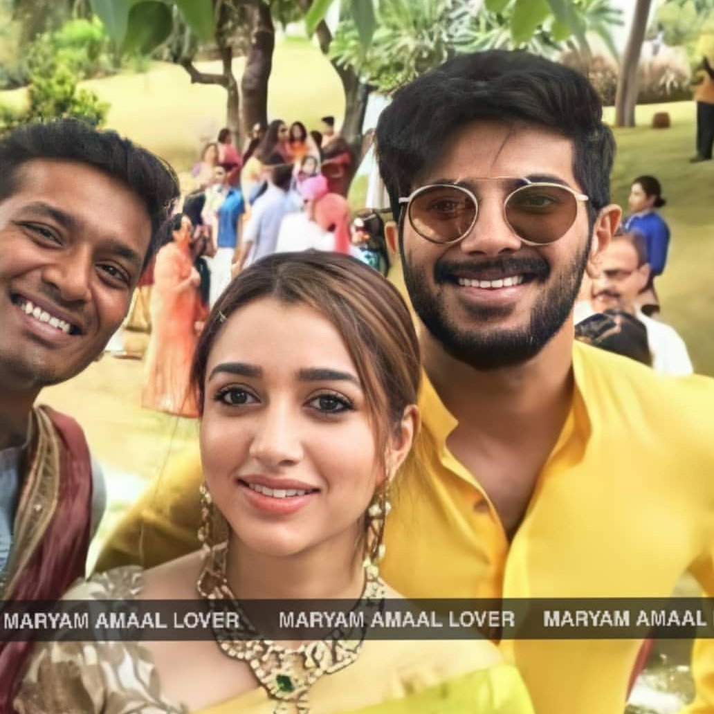 GrAparna's tweet photo. Ikka &amp; itha💜
@dulQuer &amp; @amaalnizam 

#DulquerSalmaan #Kurup https://t.co/pBXZwIfbN2