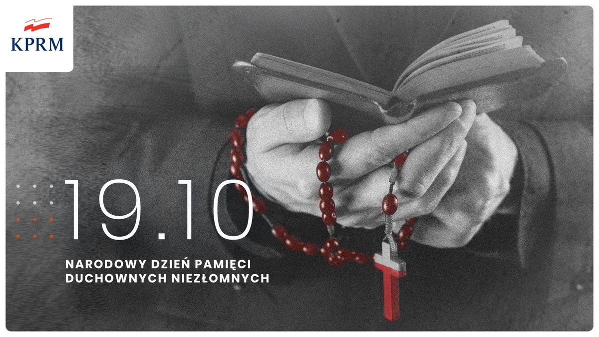 Dziś obchodzimy Narodowy Dzień Pamięci Duchownych Niezłomnych. #Pamiętamy