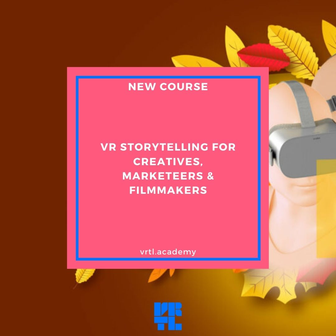 Learn how to create a story in VR in 27 days --&gt; hubs.ly/H0y3-xl0

Register now! Spots are limited!

#VRStorytelling #OnlineCourse