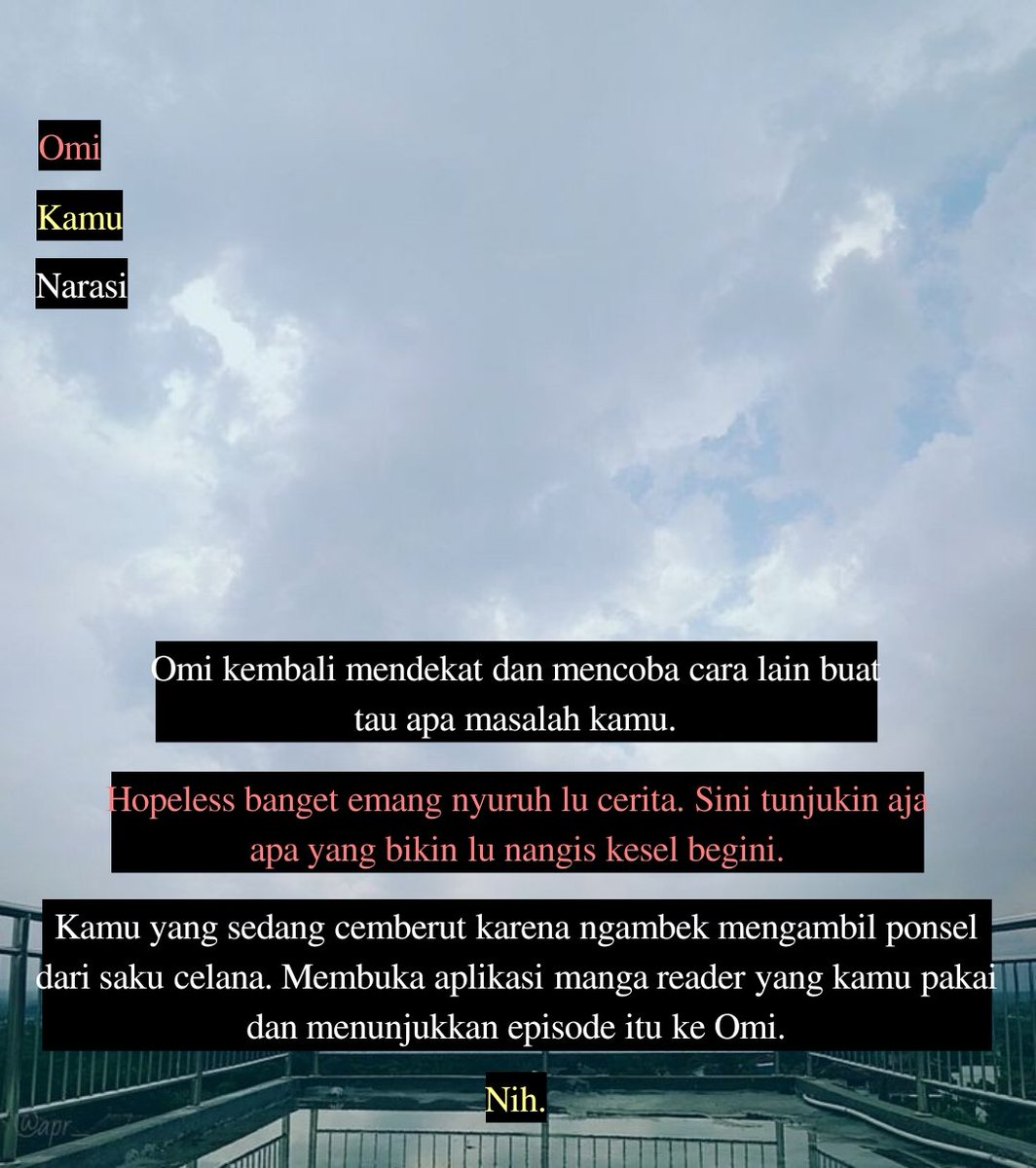 Yang terjadi di dunia nyata