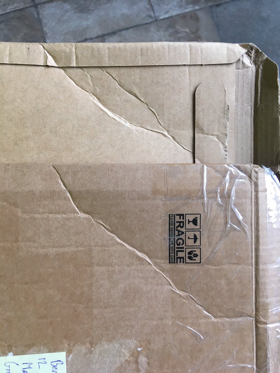 does anyone have any advice on getting compensation for damaged records from <a href="/RoyalMail/">Royal Mail</a> <a href="/RoyalMailHelp/">Royal Mail Help</a> three records. two different senders both arrived with the same damage. clearly the postman’s doing.