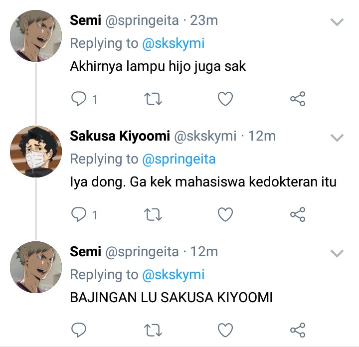 Reply gengnya Omi