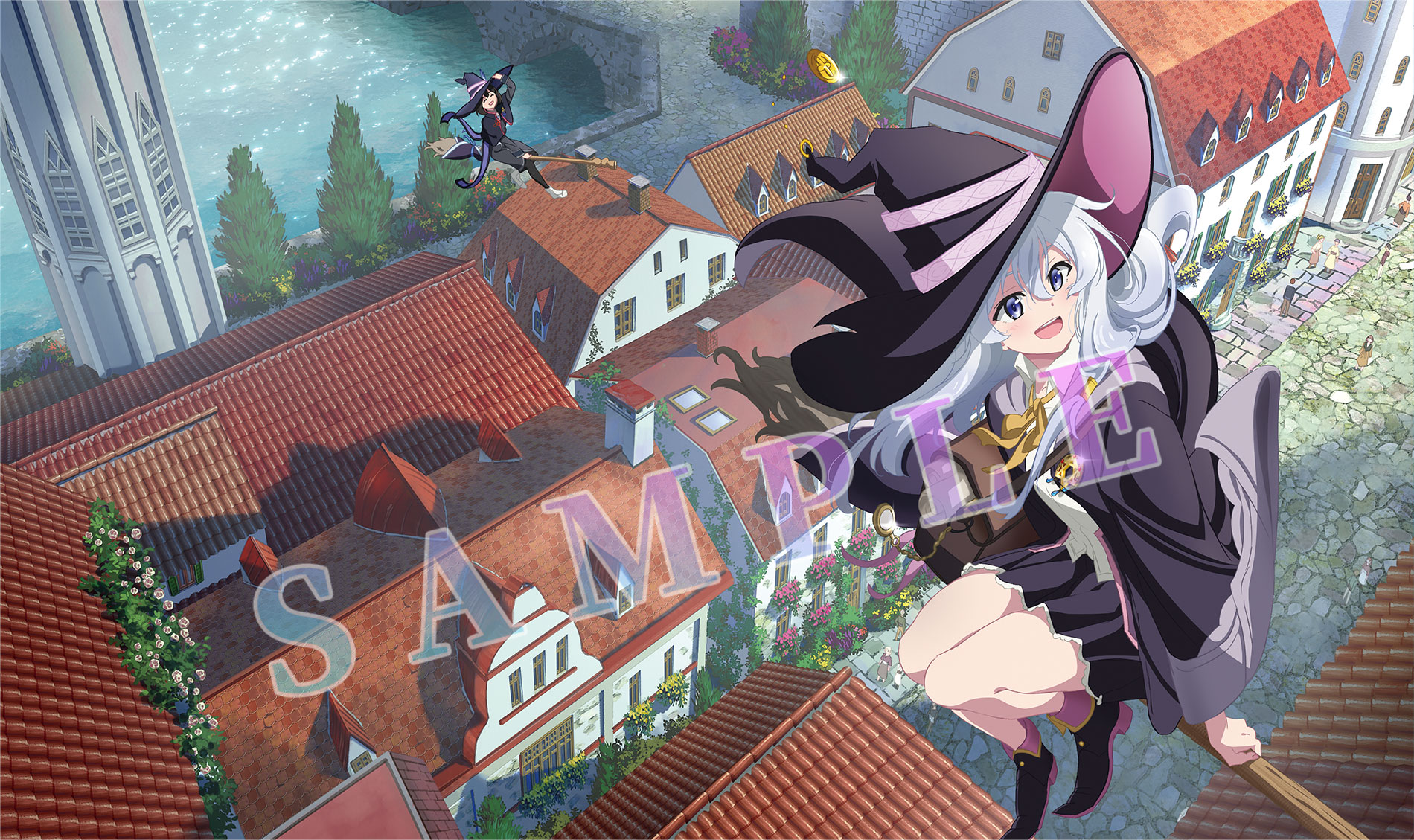 特典のみ】魔女の旅々 あずーる描き下ろし“旅の思い出”A3 イラスト