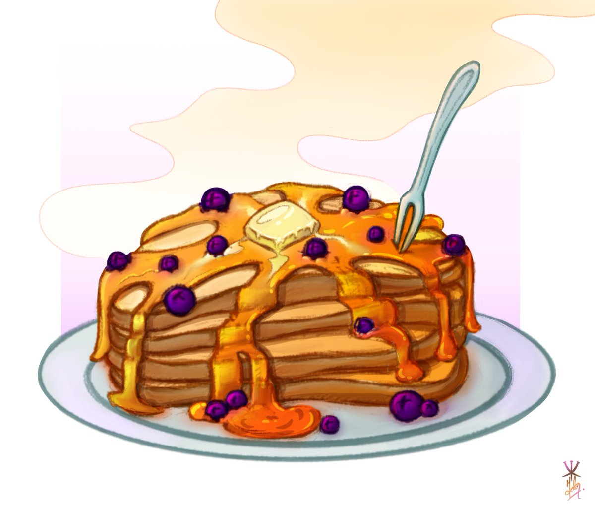 Kartist301's tweet photo. Morning everyone! Breakfast is ready! 🥞
#art #artwork #artoftheday #artesanato #arts #artlovers #artwork #artofvisuals #artist #digitalart #illustration #digitalillustration #food #foodporn #foodart #sweets #pancakes #delicious #berries #blueberries #maplesyrup #tasty #colorful https://t.co/itOgKxogjL
