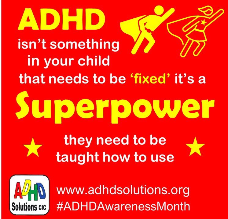 People with ADHD often have amazing skills and talents. There’s the idea you ‘grow out of’ ADHD but it’s more you ‘grow into’ it - developing (with help) strategies than manage its challenges and playing to your strengths #adhd #ADHDAwarenessMonth #adhdsolutions