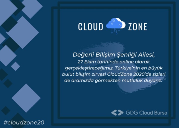 Türkiye’nin En Büyük Bulut Bilişim Zirvesi Cloud Zone 27 Ekim’de! @GDGCloudBursa
 
bilimsenligi.com/turkiyenin-en-…

#GoogleCloud #GoogleCloudCommunity
#GoogleDevelopers #GDGCloudBursa #bulutbilişim #software