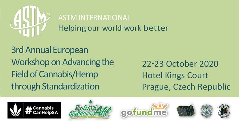 3rd Annual European Workshop on Advancing the Field of Cannabis/Hemp through Standardization | Fields of Green for ALL https://t.co/mmz1hKnnhX
#CannabisCanHelpSA #legalcannabisinsouthafrica #KnowYourFarmer #FullSpectrumModel #DaggaCanHelpSouthAfrica #cannabisclub https://t.co/AiSZuunHue
