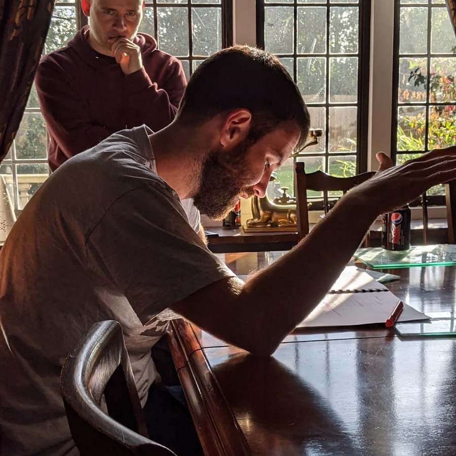 A couple of weeks ago we were having final rehershals of the script. Today we finish with some minor pick up shots. It's been a blast with an exceptional cast and crew. We are so proud of what we have achieved as a team in ultra challenging conditions.