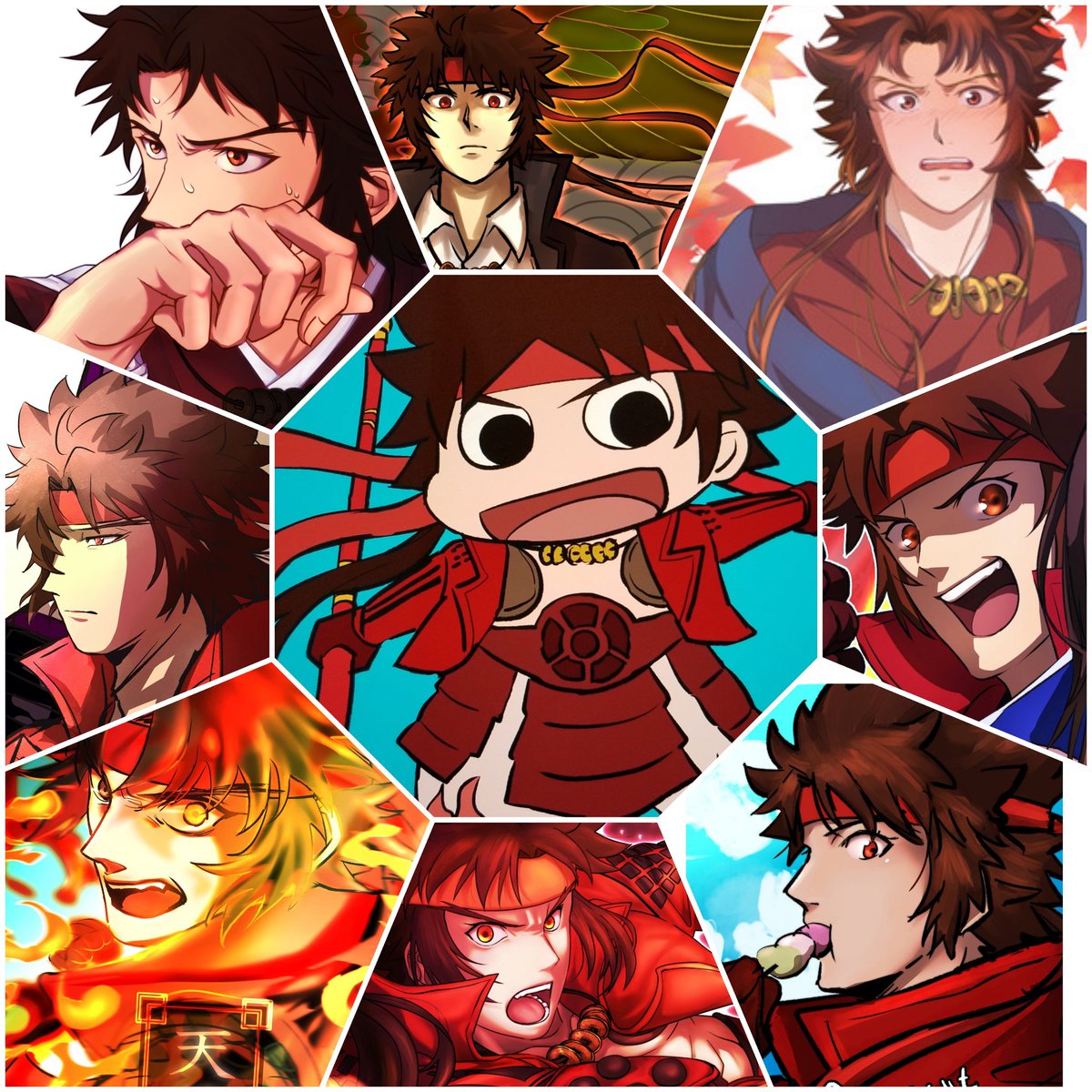 うおおおおおお 戦国basara 真田幸村 イラスト Makiのイラスト うおおおおおお 戦国basara 真田幸村 イラスト Makiのイラスト