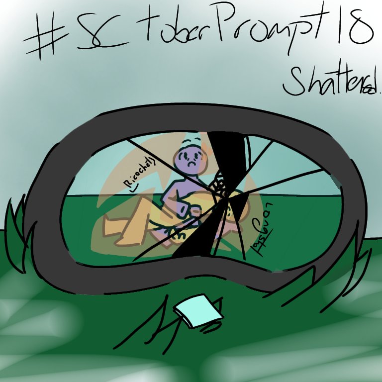 KermaLerma's tweet photo. #SCtoberPrompt day 18: Shattered.
"NO ONE. IS GETTING TO HIM."
"... step aside"
"OVER MY DEAD BODY."
".... That can be arranged."
"......No...way.." https://t.co/GHTSamVf2X