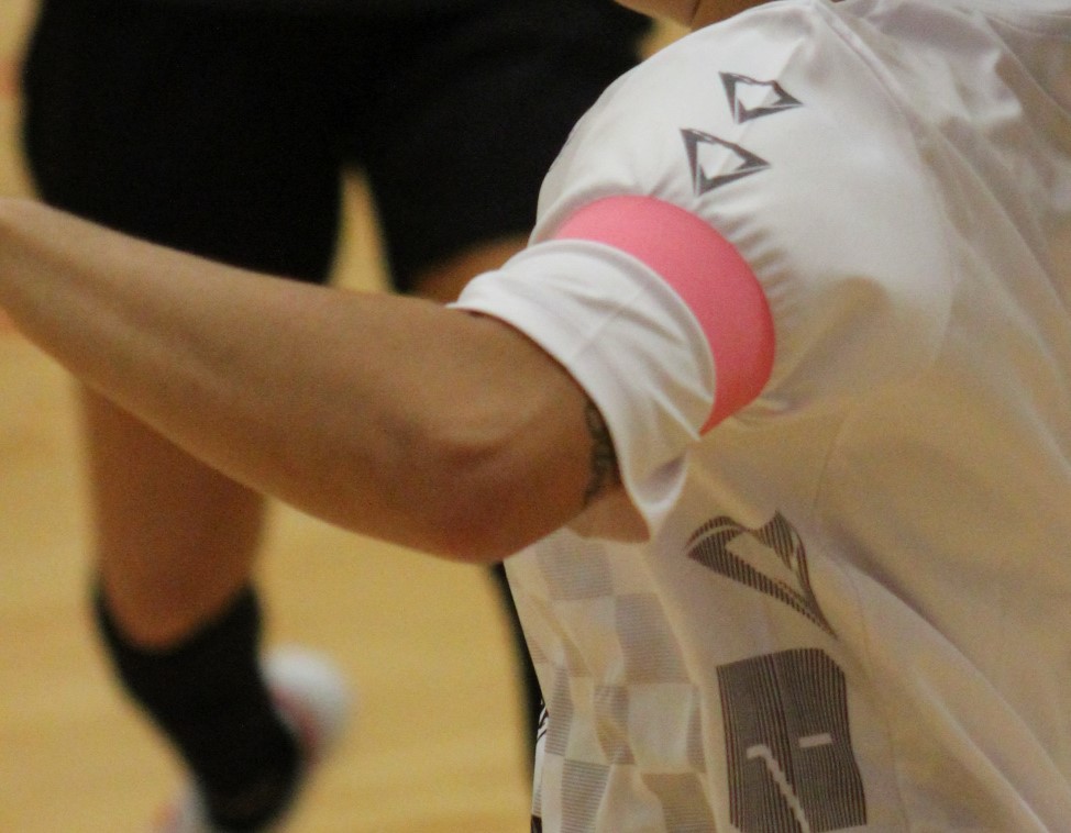 cdrivasfutsal's tweet photo. Hoy el CD Rivas Futsal saca pecho por tod@s aquell@s que sufren cáncer de mamá y que luchan por conseguir derrotar a la enfermedad. 
#DiaMundialdelCancerdeMama
@aeccMadrid
#RivasFutsal #GoRivas #UnidosPorUnaIlusión https://t.co/6a5QPX0Isz