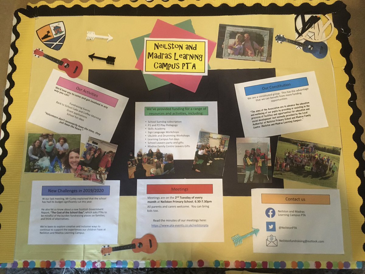 NeilstonPTA's tweet photo. The next @neilston_madras PTA meeting will take place tomorrow at 6.30pm - Tuesday 20th October. 

We’d love to welcome new members! 

If you would like to attend please message  - nlcpta@outlook.com and you will be sent a Zoom code. #PTAlife #teamworkmakesthedreamwork https://t.co/hpgUk8OVsW