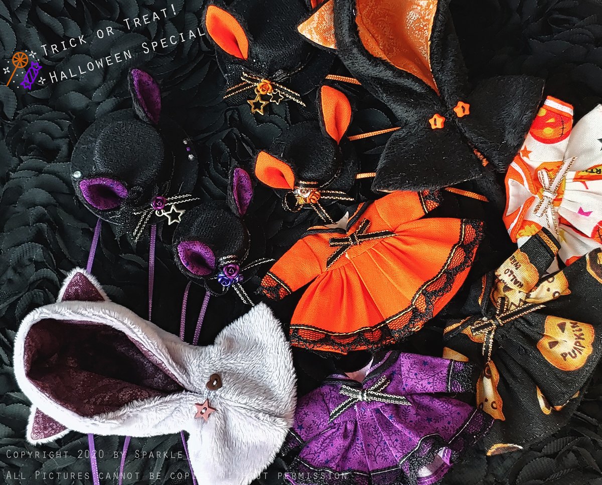 🎃할로윈 돌발! 깜짝 판매🎃
Trick or Treat! 할로윈 깜짝 판매를 합니다.🥳
특별히 새로운 것 들은 아니고😅, 기존 판매품목들을 할로윈 색상들로 조금씩 준비해보았습니다.💜🧡