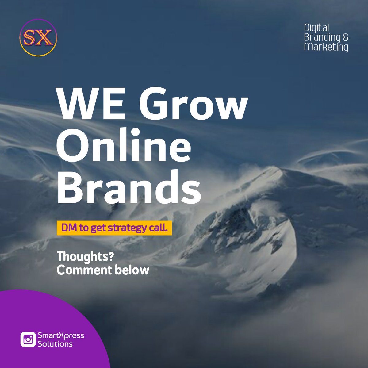 Social Media Goals.
@sx_solutions

#digitalagency #digitalmarketer #onlinebusinessmarketing #digitalmarketingservices #designagency #socialmediamarketingagency #brandstrategist #marketingagency #socialmediamarketing #brandingagency #branding #branddesigner #brandstrategy