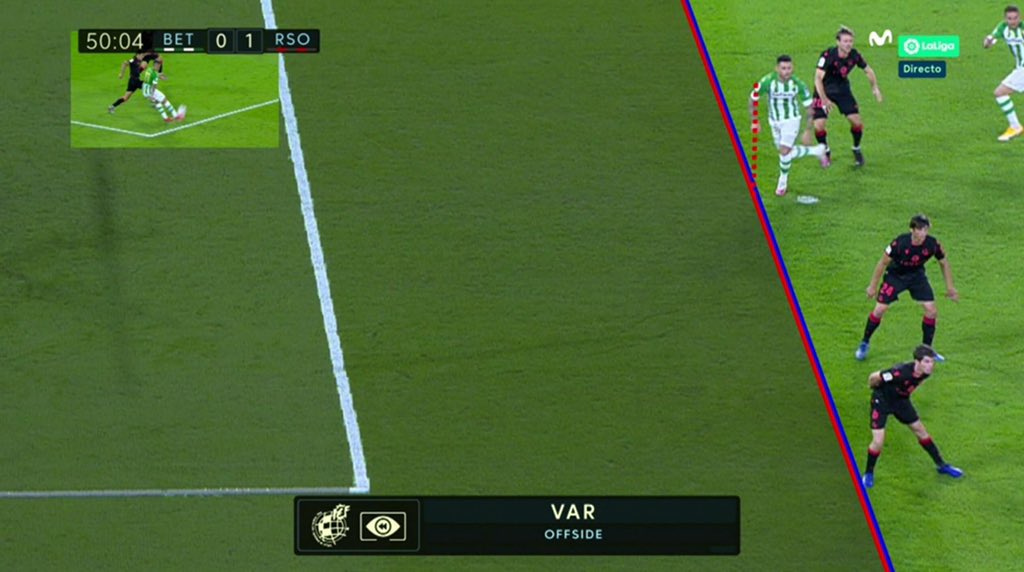 Si esto es fuera de juego, es que algo o alguien debe cambiar.