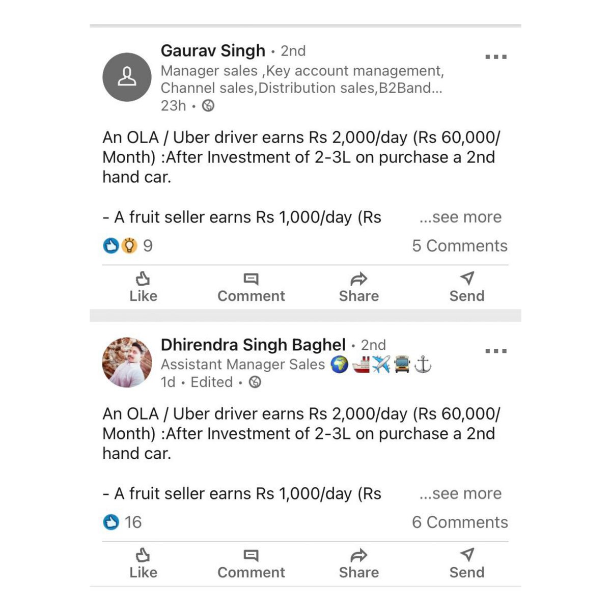 SDissect's tweet photo. LinkedIn plagiarism is hitting off the roof and we’ll be honest it’s the most difficult to spot who did it first to be able to call them out!
Have you faced the same?
What do you think is the solution?
#CopyAlert https://t.co/XY6k7JKFTF