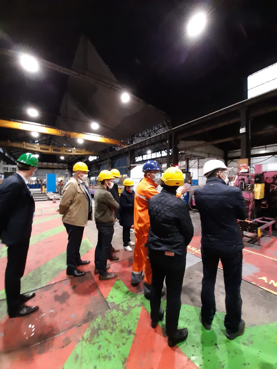Erasteel's tweet photo. Fiers de faire découvrir notre site de Champagnole et son savoir-faire industriel ! Jeudi dernier a été marqué par deux temps forts de visites et d’échanges dont une soirée co-organisée avec la @CCI_DU_JURA. https://t.co/1UYxwkHU5Q