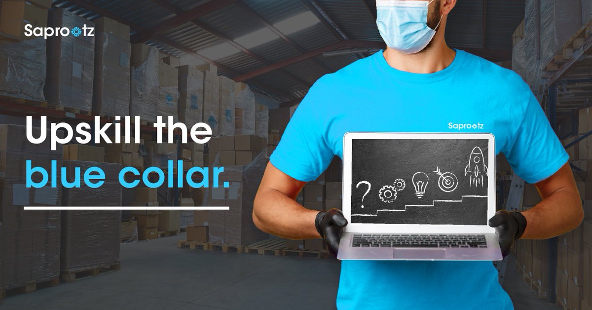 SapRootz's tweet photo. Invest in upskilling blue-collar for improved productivity and a higher quality workforce. Register at https://t.co/Rmdq6Jwyl7 directly contact: contact@saprootz.com / 9811099624 to get started.

#bluecollarworkforce #elearning #LearningAndDevelopment #SupplyChains #training https://t.co/VehSUt8fWu