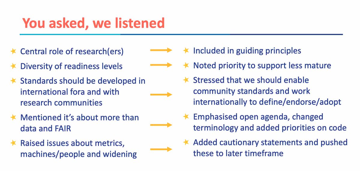 lennrtsty's tweet image. Good updates for the #EOSC from the SRIA consultation  - explicitly centering it around researchers and prioritising support to &quot;less mature&quot; communities are very important #EOSCSymposium2020