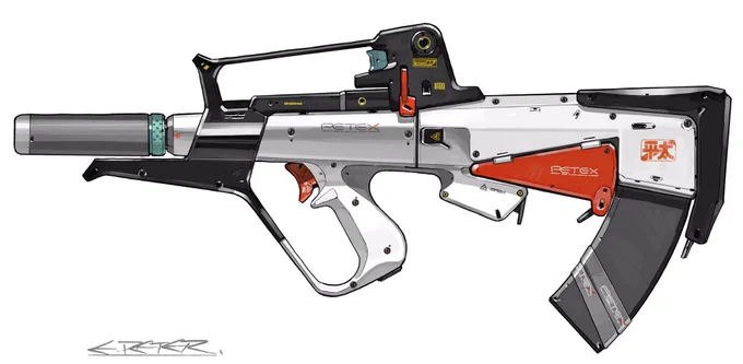 カッコヨ銃の絵描いた〜! 