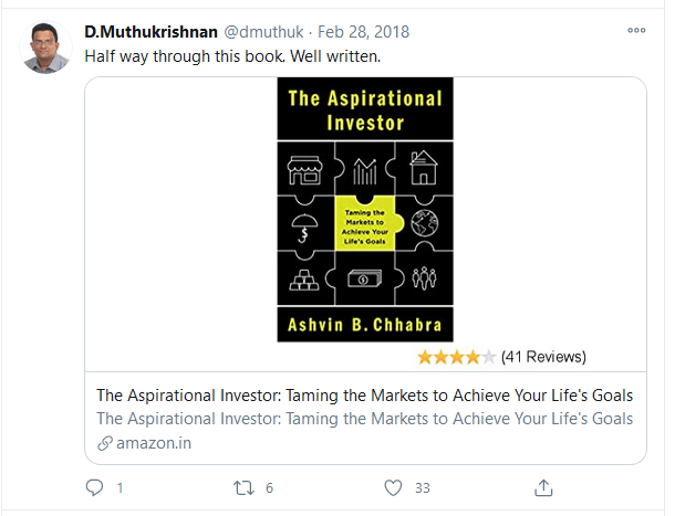 14. The Aspirational Investor: Taming the Markets to Achieve Your Life's Goals https://amzn.to/3o3pxsk 