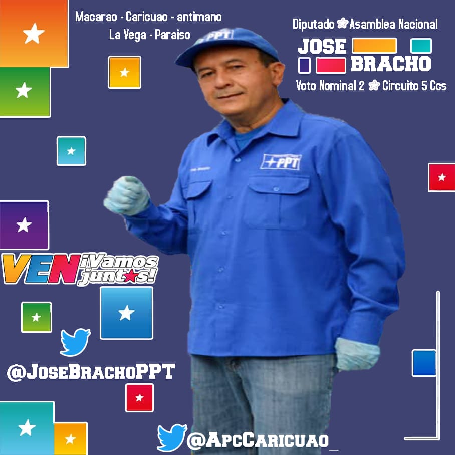 #caricuao conozcan nuestros candidatos por el circuito 5  , rumbo a la gran victoria este 6D  Alejandro Carrasquel en campaña @ApcCaricuao_ @apceje4c @ApcEje3c @ubchinass @silvinoperez12 @NumFeer @aleman72psuv @ligiamarielama1 @DORELYSC @josebrachoPPT