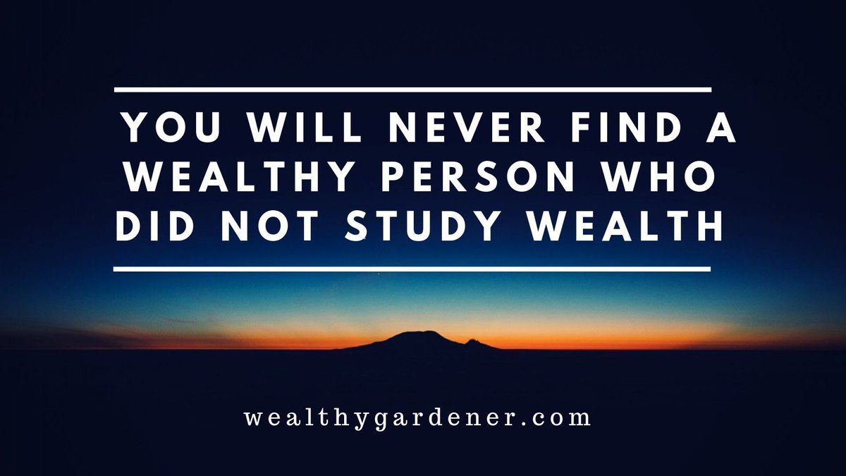 Life Lessons on Prosperity between Father and Son 
#personalfinance #blogger #blog #achieve 

“You will never find a wealthy person who did not study wealth.”

––the wealthy gardener