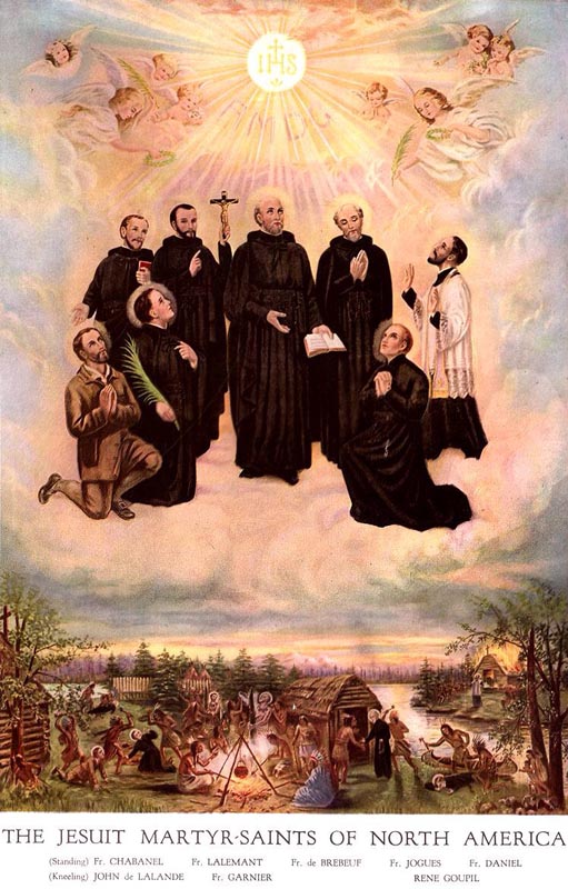 1207go's tweet photo. How I grieve, my God,
that you are not known,
that this savage country is not yet wholly converted to faith in you,
that sin is not yet blotted out!
- St. Jean de Brébeuf, St. Isaac Jogues and Companions, pray for us!
#mondaythoughts #Christian #Jesys #Catholic https://t.co/geg3cOXDaN