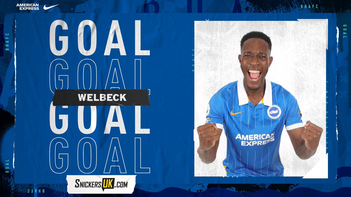 😁 DAT GUYYYYYYYYY! 

📲 snickersuk.com

#BHAFC 🔵 | 0-1